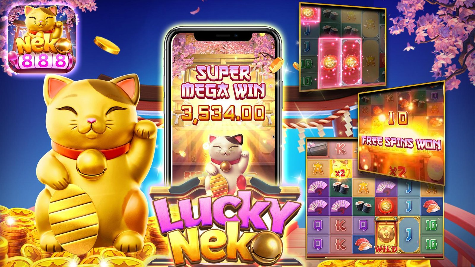 Tips Untuk Pemula Bermain Lucky Necko Bet 800